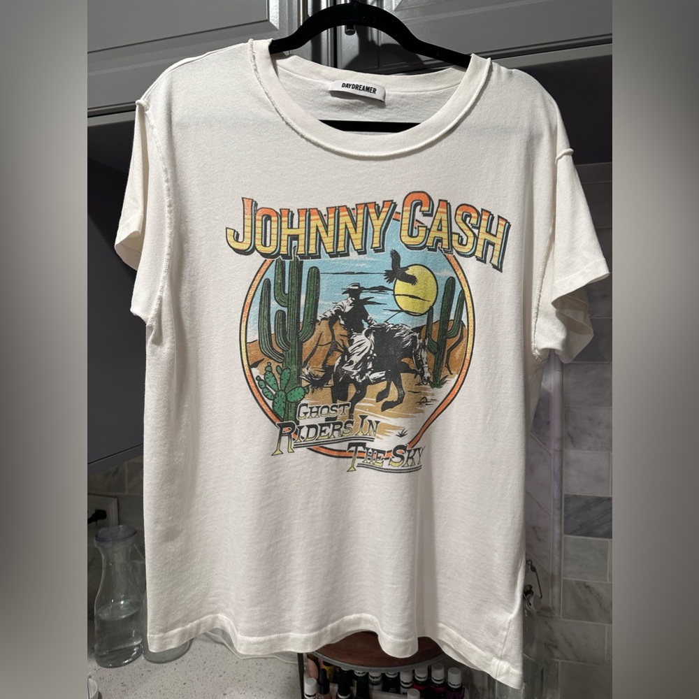 Free people Johnny Cash Tshirt
